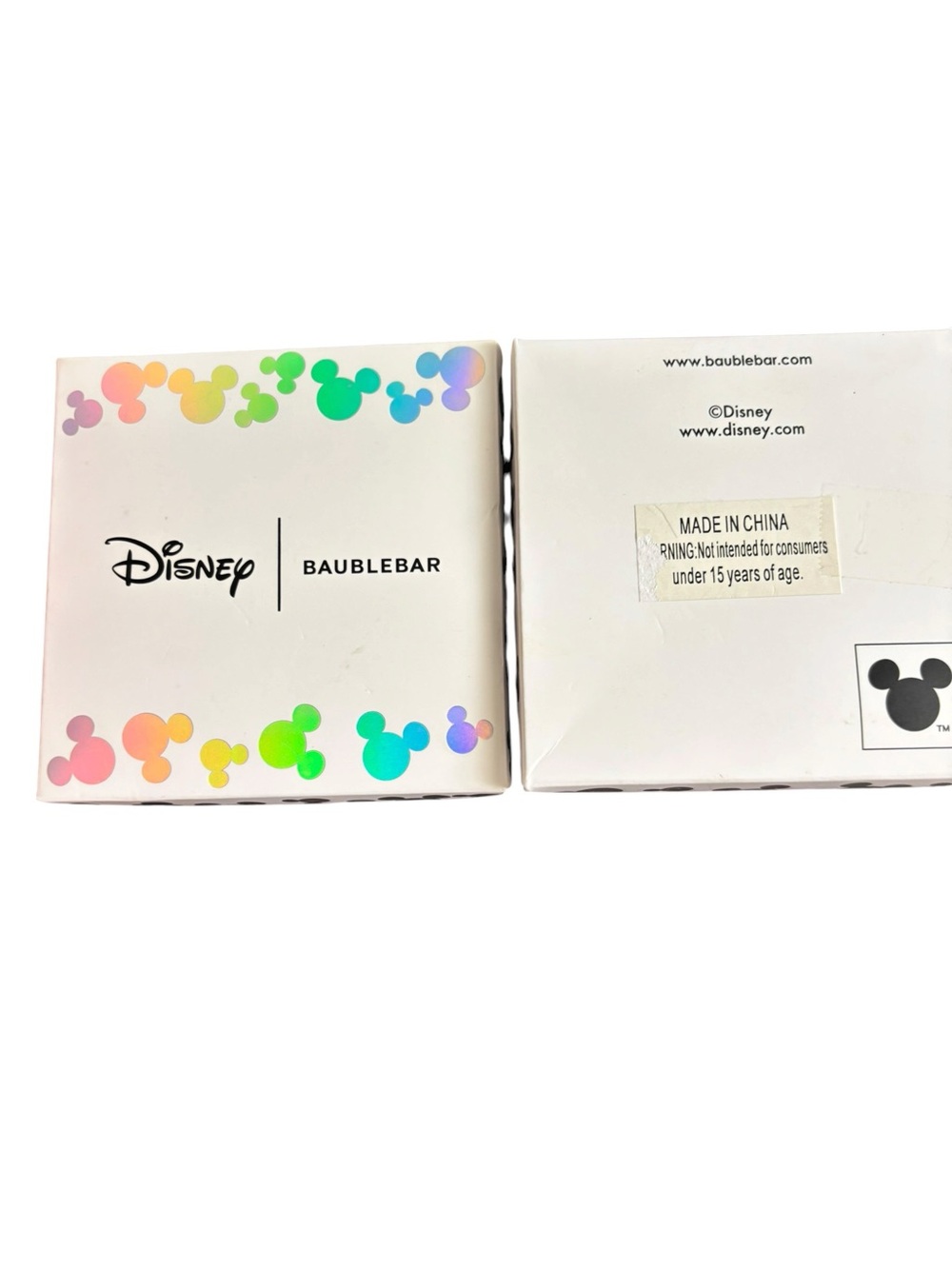 Disney x BaubleBar Mickey Mouse Patriotic American Flag Statement Earrings NWT - Picture 4 of 5